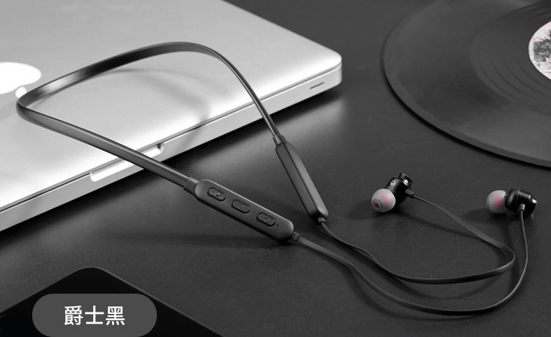Bluetooth5.0 Wireless Headset Magnetic Neckband Earphones Ipx5 Waterproof Sport Earbud with Noise Cancelling Mic