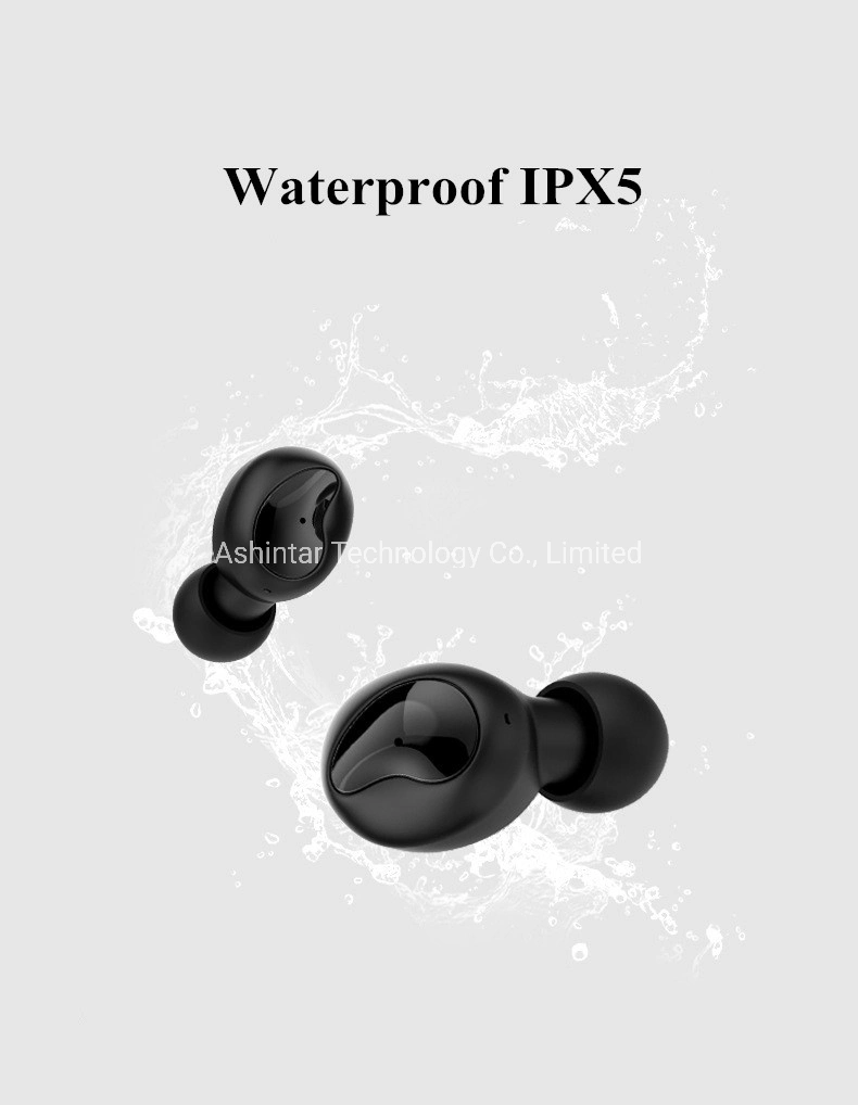Sport Magnetic HiFi in-Ear Mini Earbuds Noise Cancelling Waterproof Ipx5 Bluetooth 5.0 Wireless Earphone