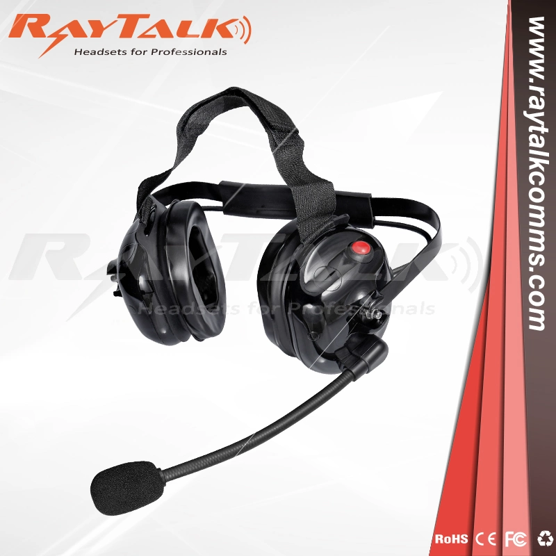 Behind The Head Noise Cancelling Racing Radio Headset