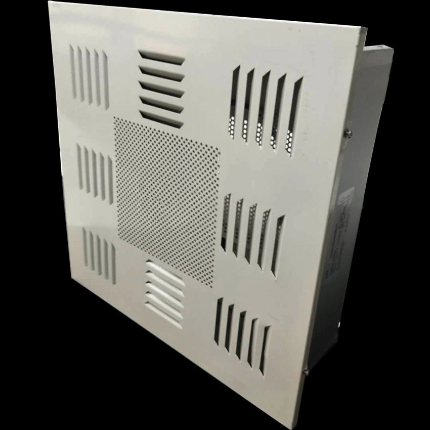 Efficient Air Supply Unit/High Efficiency Filter Outlet HEPA Box for Ahu with Smooth Diffuser Plate