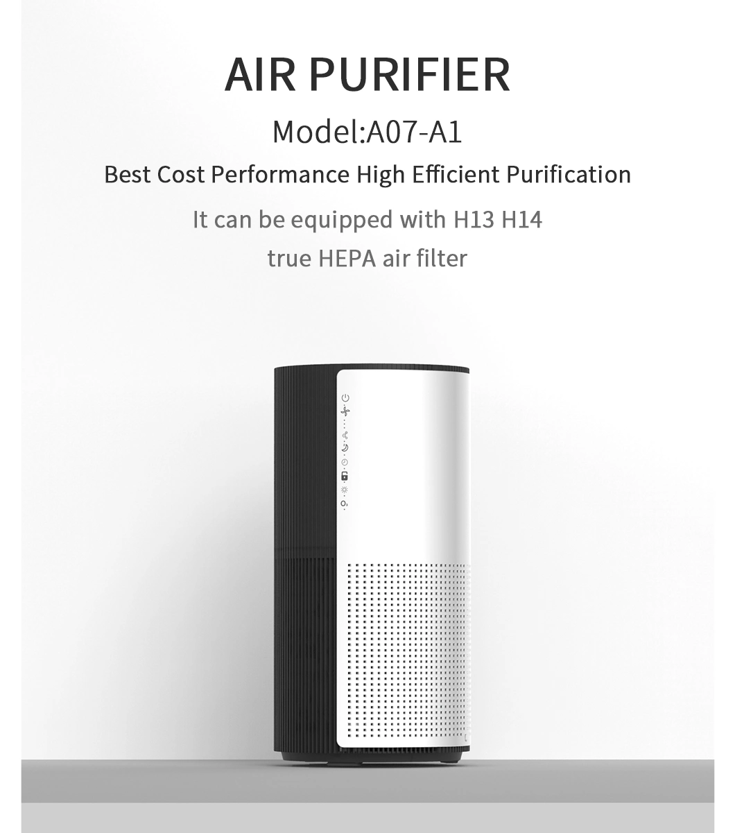 OEM Home Smart Low Noise HEPA Filter Air Purifier Fresher