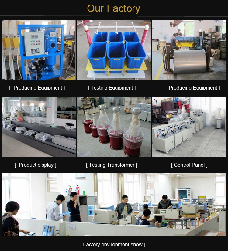 Vacuum Transformer Oil Filter Purification System for Electrical Power Equipment