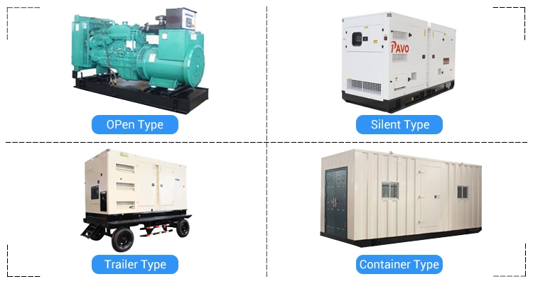 Powered by Cummis 625kVA/500kw Low Noise Diesel Engine Generator Set Pavo Alternator with Ce