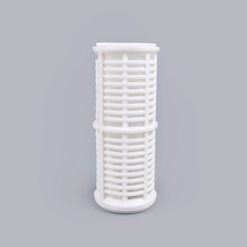 Small 5 Inch Transparent Water Filter Bottle with Wire-Wound Filter Element