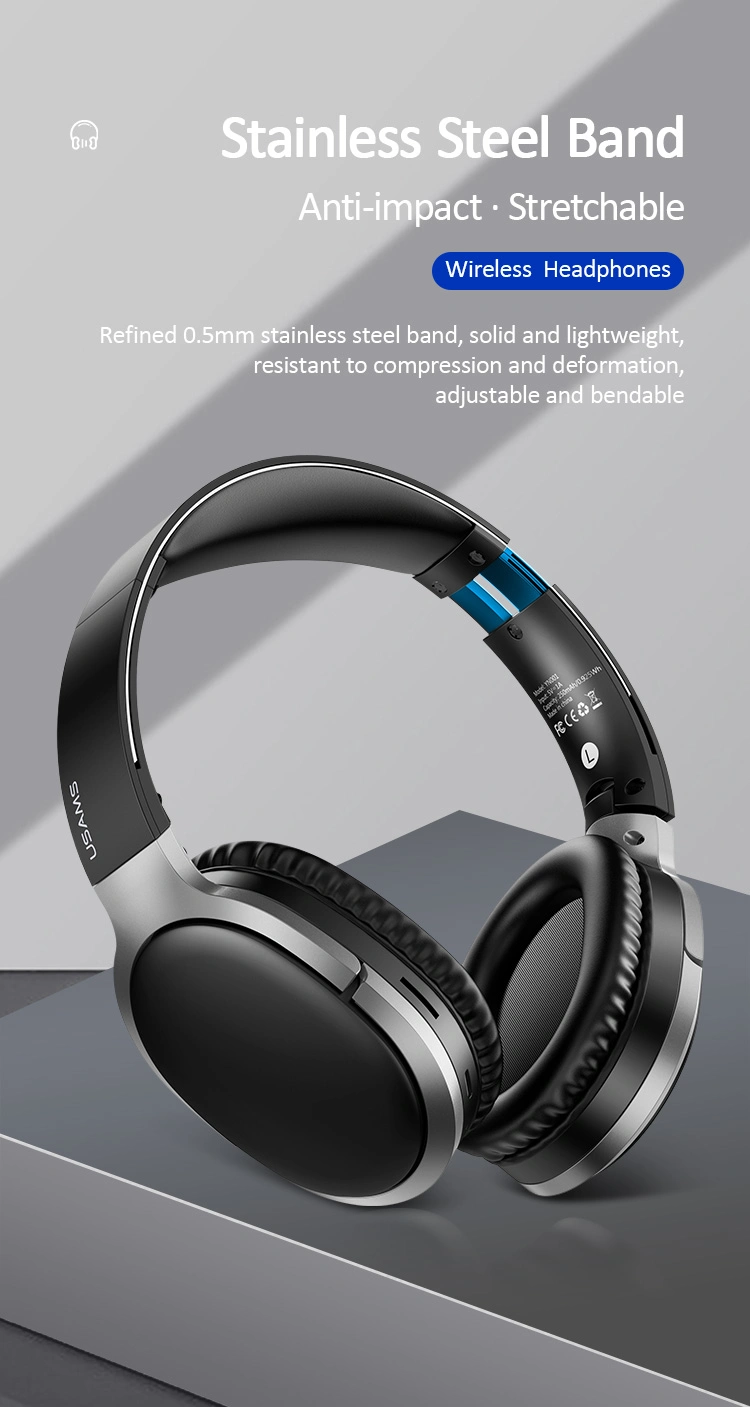 Usams Us-Yn001 Wireless Noise Cancelling Bluetooth Wireless Headphones