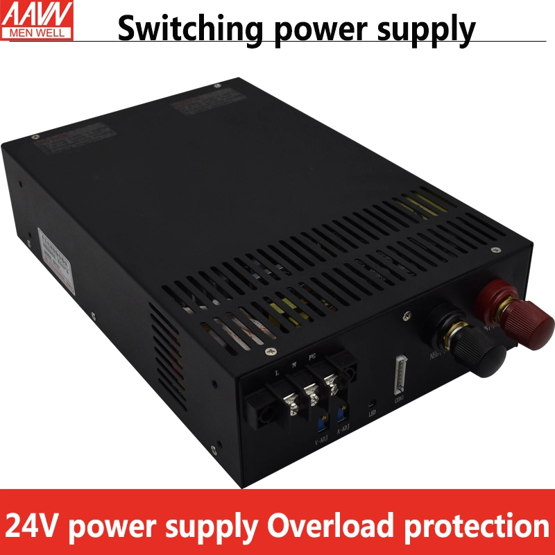 Switching Power Supply 24V 83A DC Power Supply 2000W Voltage Adjustable PWM External Control Power Supply