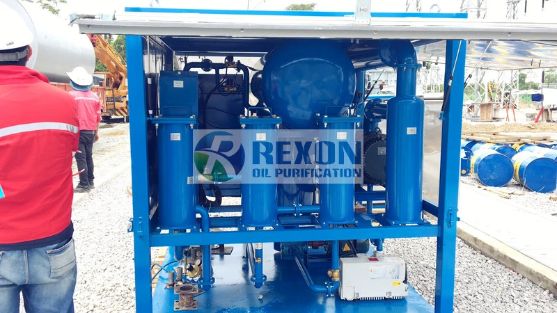 Rexon High Effective Centrifugal Oil Filter Separator for Dirty Oil Purification