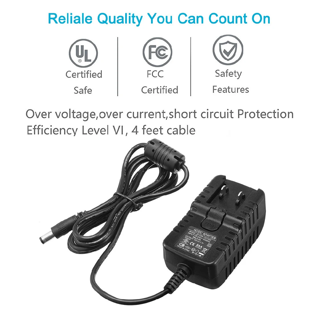 18V1a 18W Multiple Plug Mains Power Adapter Supply