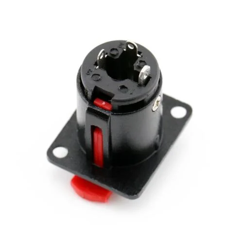 6.35mm Female Jack Panel Mount Connector Chassis Socket (9.3233)