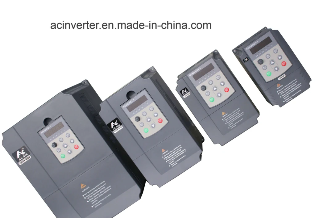 China Anchuan 315kw Big Power Single-Phase in Three-Phase out VFD Water Pump Inverter (AC9004T315G)