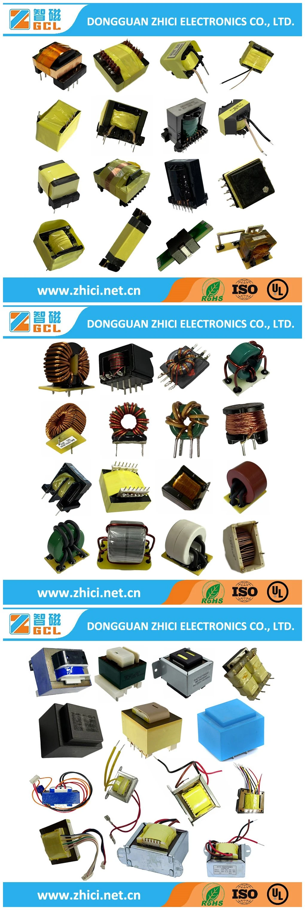 UF 16 Type Filter Inductor Customized Ferrite Core for Household Appliance