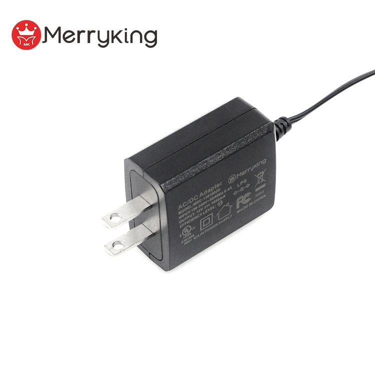 Merryking 110V AC Input DC 9V Output Power Supply AC DC Adapter 9V 1A Power Adaptor