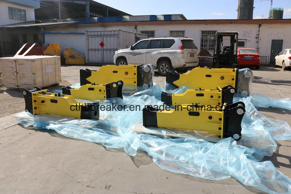 Lower Noise Hydraulic Breaker Sp750 Low Noise Sb40 Box Rock Breaker Low Price Stone Hammer