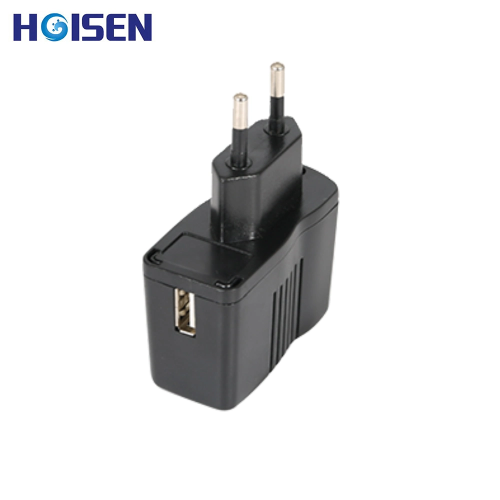 12V 900mA USB Charger with EU Plug Ce/UL/EMC/EMI/RoHS Certification