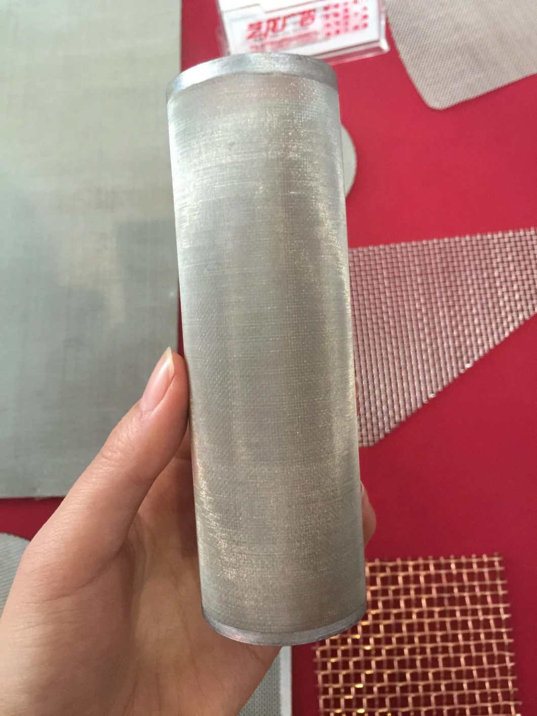 Stainless Steel Fine Mesh Filter Tube/Cylinder/Cartridge-coffee Filter, Beer Filter, Oil Filter, Tea Filter