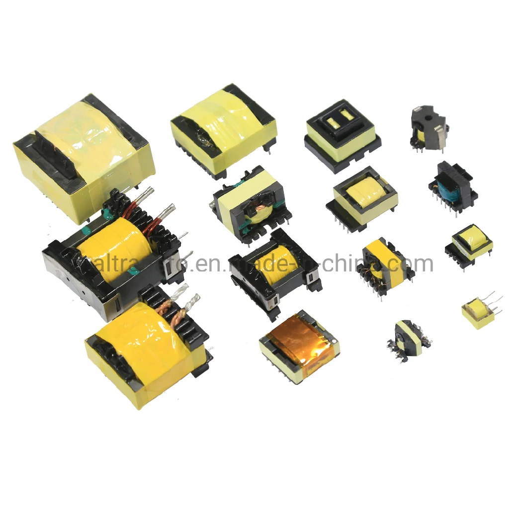 PQ series PCB Mounting High Frequency Transformer with RoHS Customized