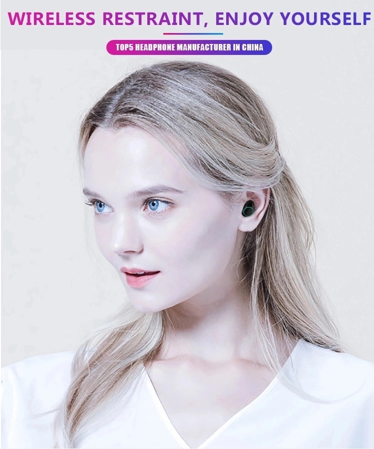 Mini Active Noise Cancelling Bluetooth Wireless in Ear Headphone