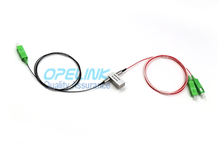 1X2 Fiber Optic Switch Mechanical Optical Switch-Osw with Sc/APC Fiber Optic Connector