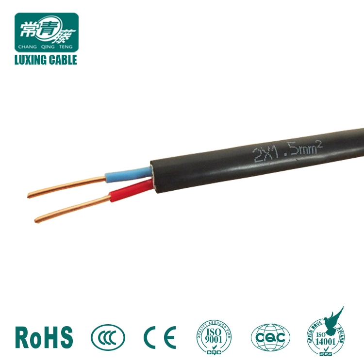Flat Electrical Wire Power Cable 4 Core Flat Electrical Wire