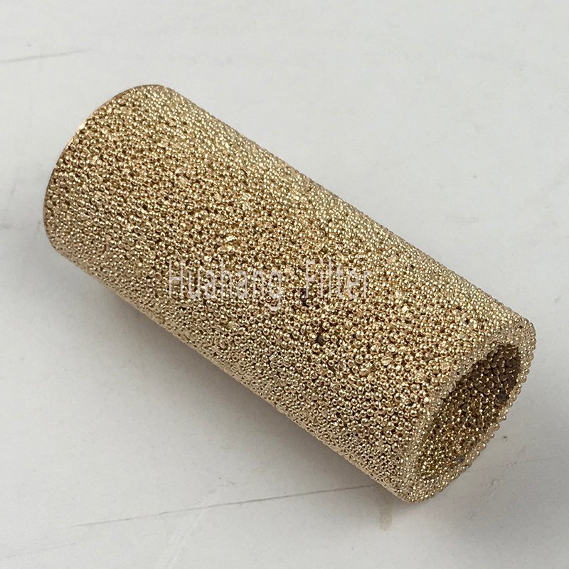 Noise Reducer Sintered Porous Metal Bronze Powder Filter Element