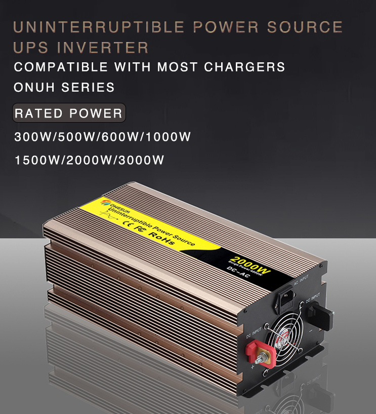 1500W Modified Sine Wave DC-AC Power Inverter 12V/DC Inverter Solar Air Conditioner