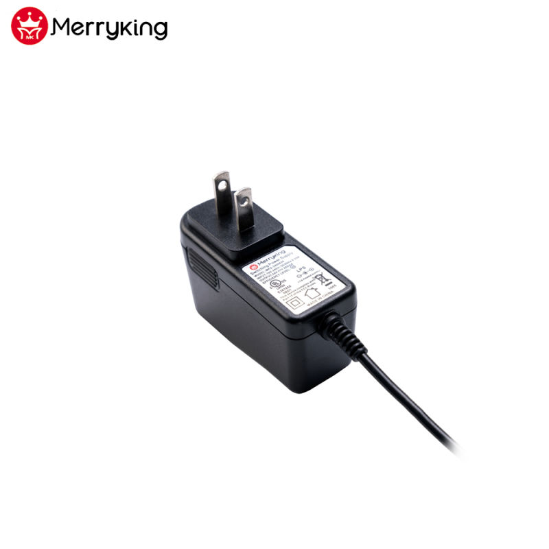 Us Plug Vertical Type 12V 1250mA Router Power Adapter with Low Noise