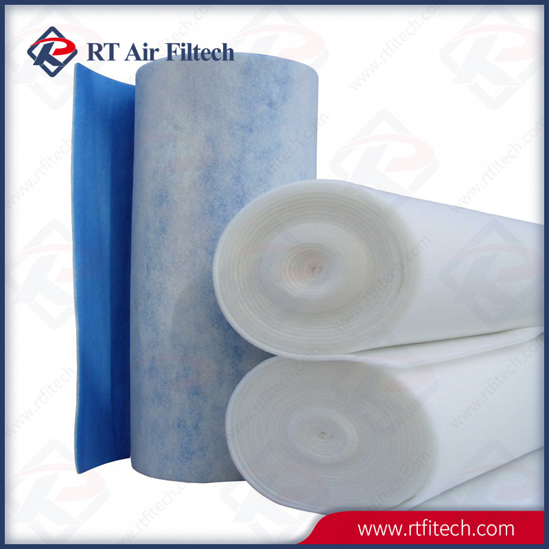 Pre Effiency Filter Blue Roll Filter Sythetic Fiber Air Filter