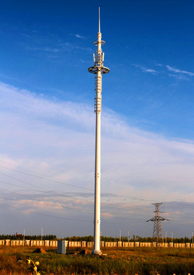 110kv Electric Transmission Line Steel Monopole Tower