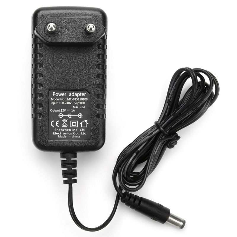 12V 1A 12W Power Supply Power Adapter AC Adapter
