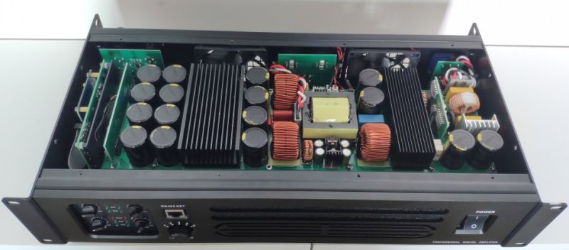 Professional Speaker Amplifier 8ohm 1300W High Power DSP Amplifier D413