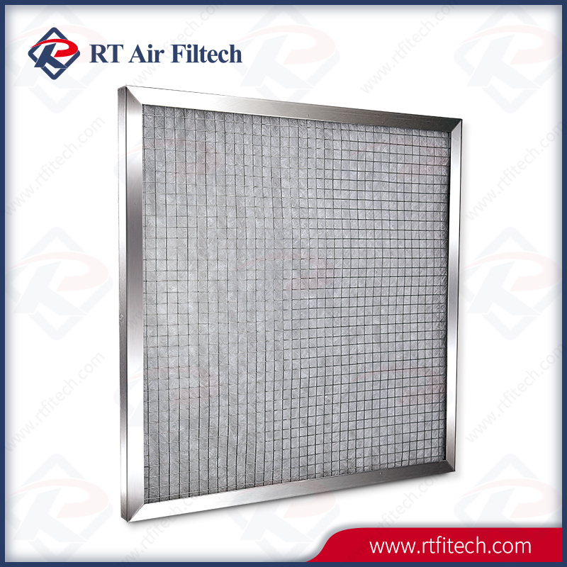 Washable Sythetic Air Filter High Temperature Fiberglass Panel Filter