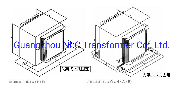 Single Phase Ei Type Transformer Used in Audio Electronic Equipment
