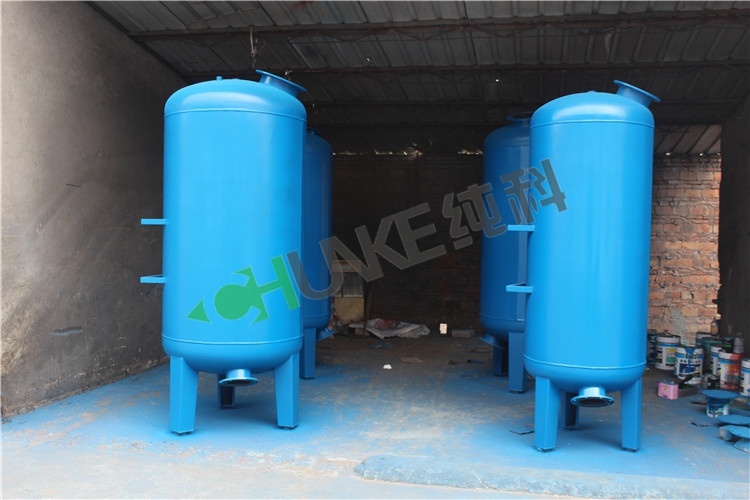 Chunke Blue Color Mechanical Filter Housing / Sand Carbon Filter