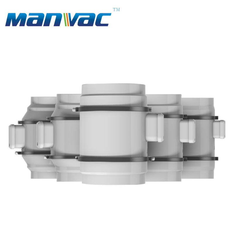 Manvac 12 Inch Low Noise Exhaust Ventilation Fan Inline Duct Fan