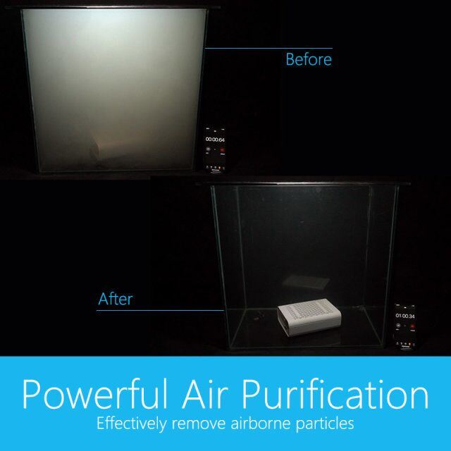 with H12 Multifunctional Filter and Dual Air Ionizers Purifier
