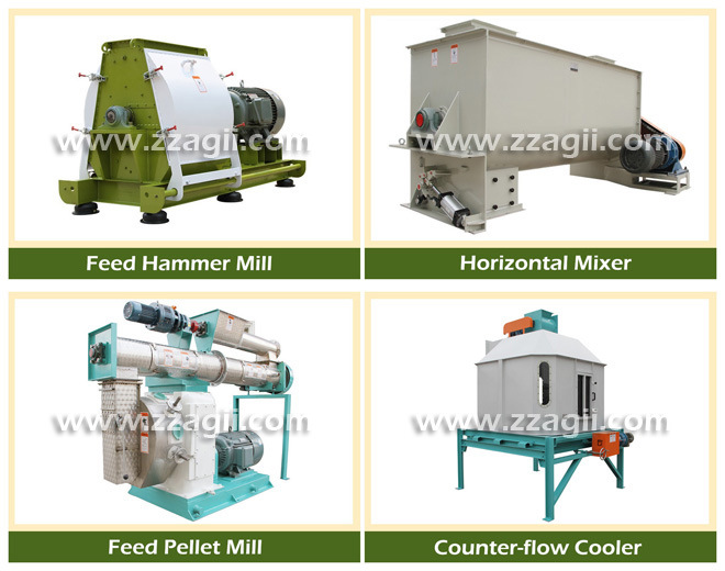 1-3t/H Poultry Feed Equipment Chicken Food Making Line/Plant