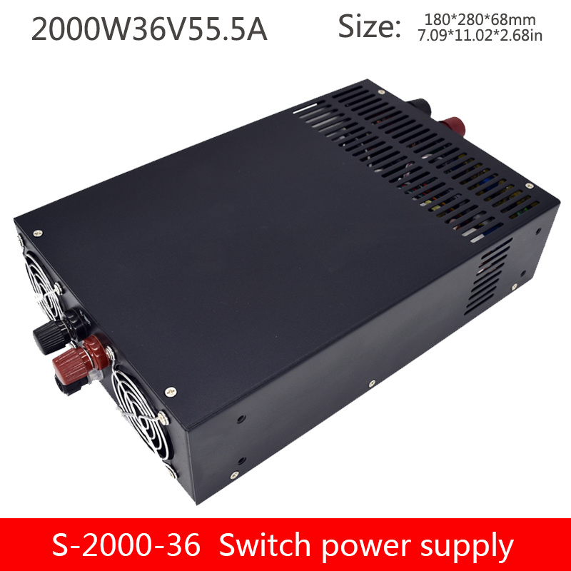 AC380V-DC110V18A2000W High Power External Control DC Equipment Power Supply