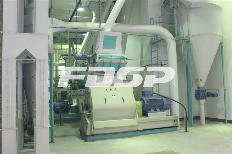 China Factory Complete Animal Feed Pellet Production Line