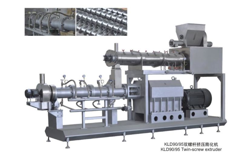 Flake Floating Fish Feed Making Equipment Production Line