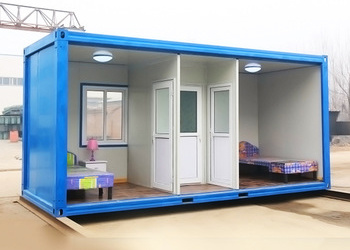 DIY Folding Shipping Containers House for Coffee Shops