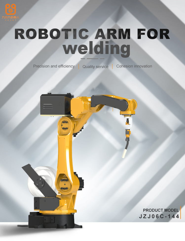 6 Axis CNC Welding Robot Arm with Harmonic Drive and Servo Motors