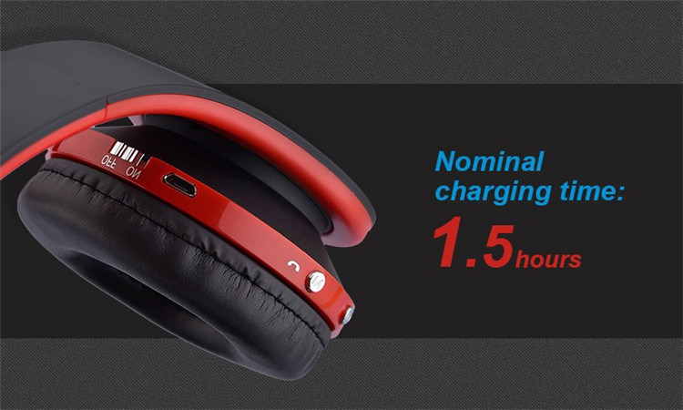 Noise Cancelling Wireless Stereo Sports Bluetooth Headphone Headset