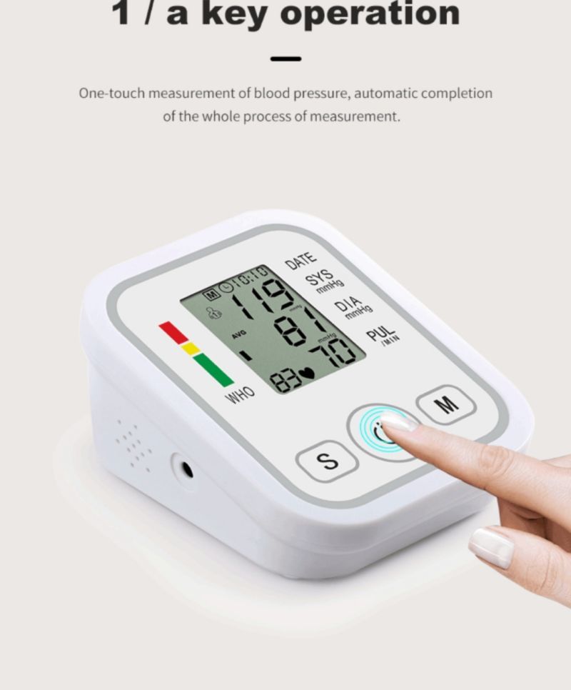 High Quality Digital Upper Arm Digital Blood Pressure Monitor