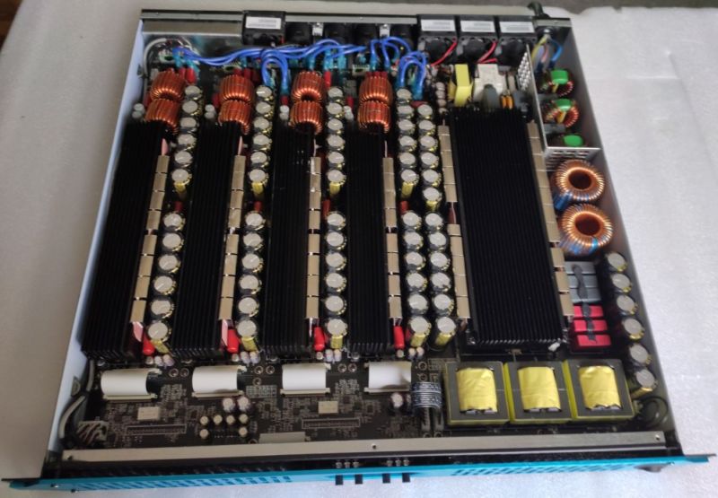 Professional Amplifier High Power Amplifier DSP Stereo Amplifier D413
