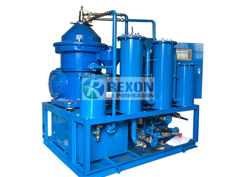 Waste Dirty Industrial Oil Purifier with Centrifugal Oil Water Separator