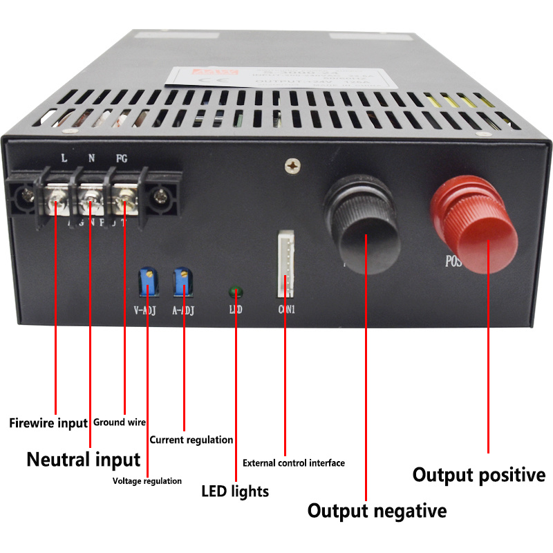 Switching Power Supply 60V 41A DC Power Supply 2500W Industrial Power Supply 0-5V Virtual Signal Control