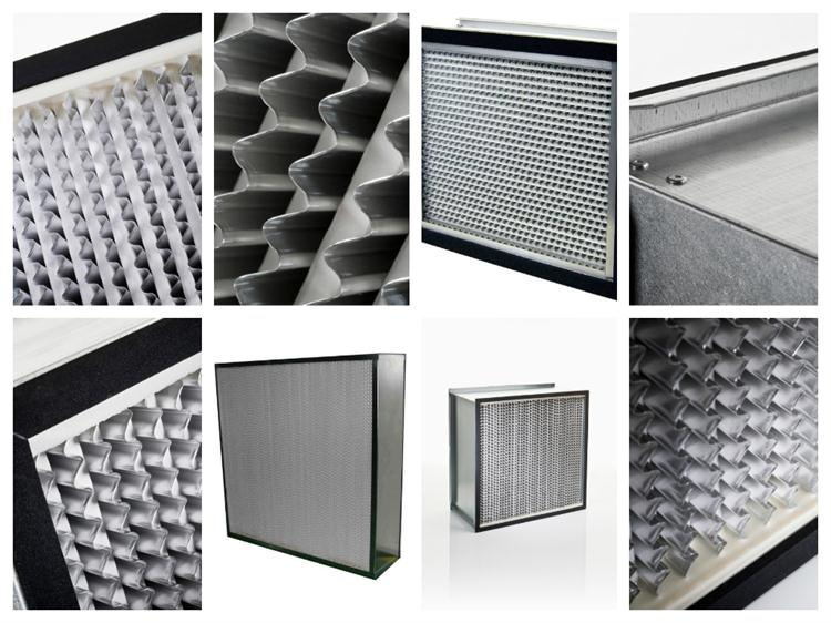 Deep Pleated with Separator Air Filter HEPA Air Filter for HVAC System