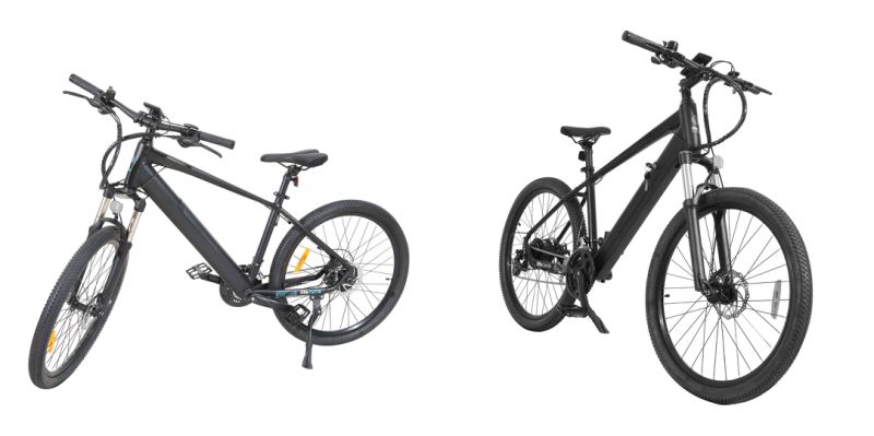High Power Mountain Electric Bicycle with Adjustable Saddle