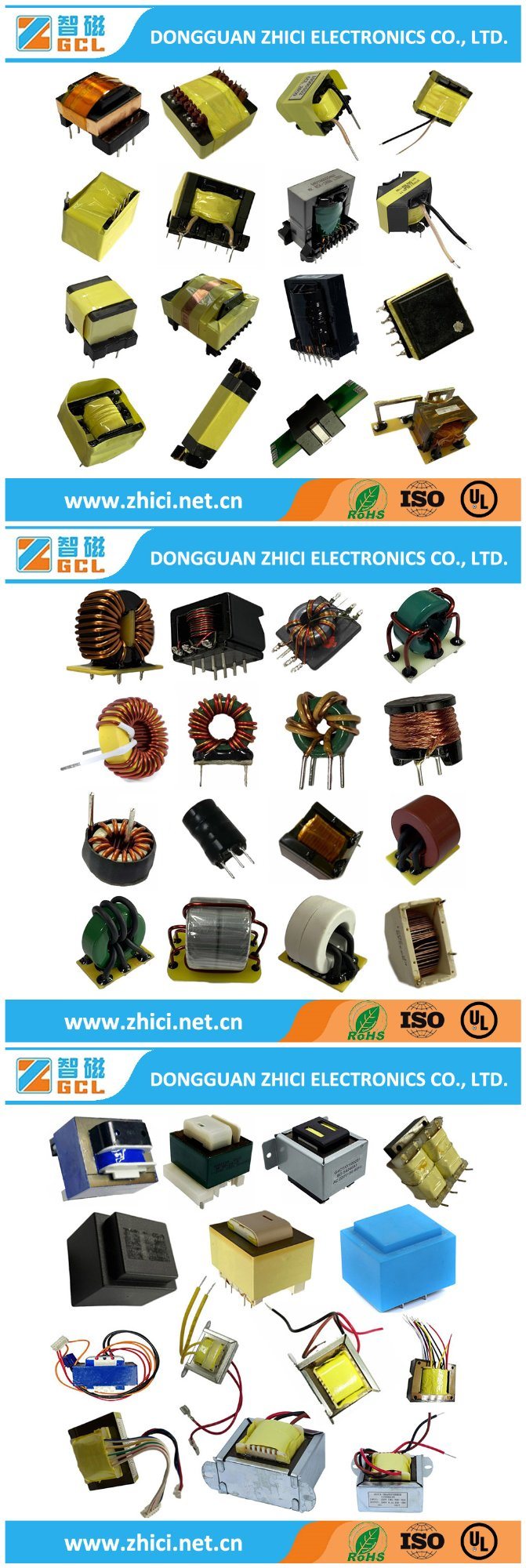 Toroidal AC Common Mode Choke /Filter Inductor/CMC for Home Appliance