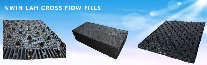 Low Noise Cross Flow Film Fills/Fills/Filler/Filter/Infill for Liangchi Cooling Tower